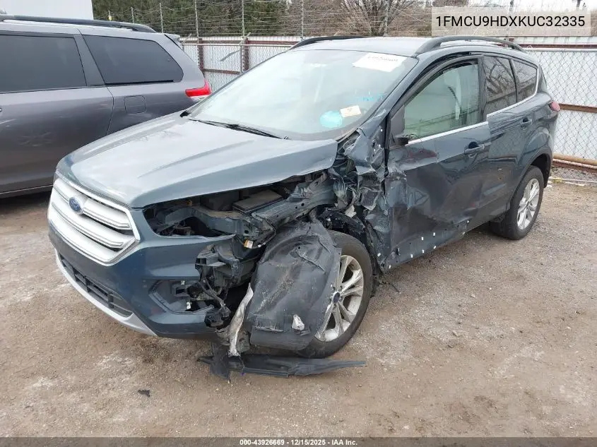 1FMCU9HDXKUC32335 2019 Ford Escape Sel