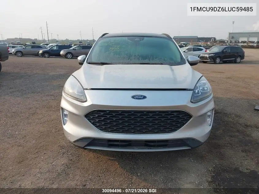 2020 Ford Escape Titanium VIN: 1FMCU9DZ6LUC59485 Lot: 30094496
