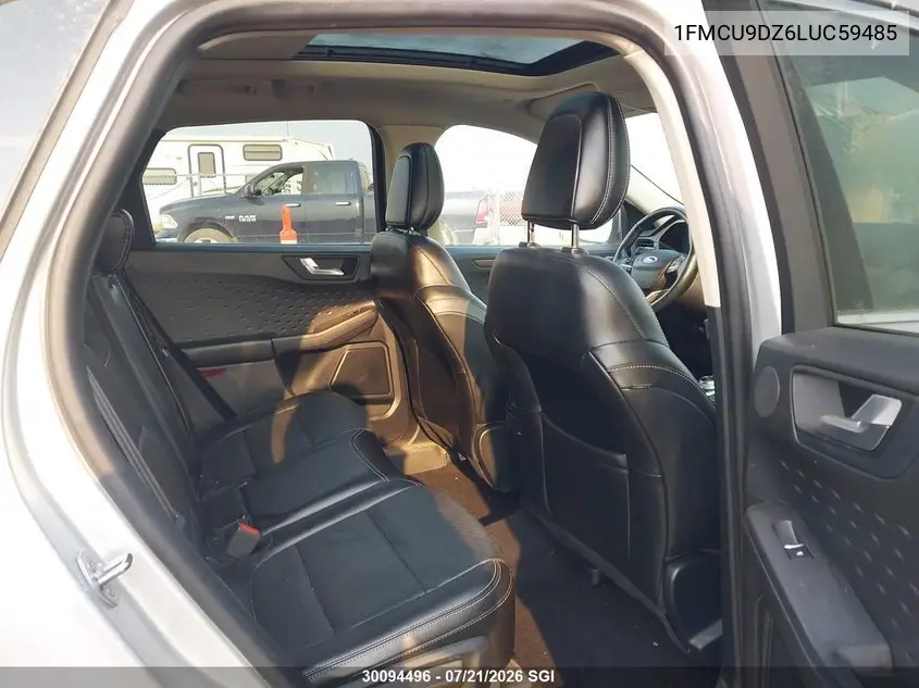 2020 Ford Escape Titanium VIN: 1FMCU9DZ6LUC59485 Lot: 30094496