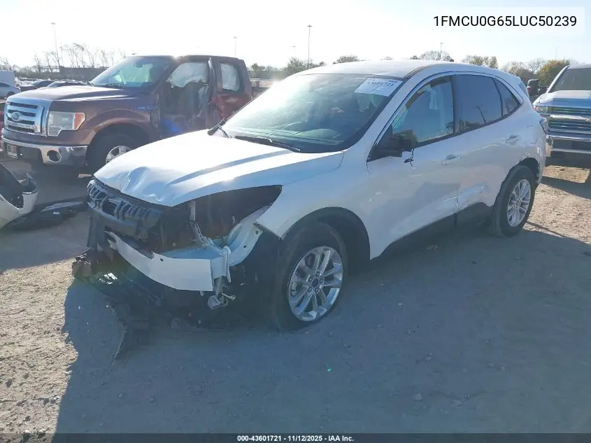 1FMCU0G65LUC50239 2020 Ford Escape Se