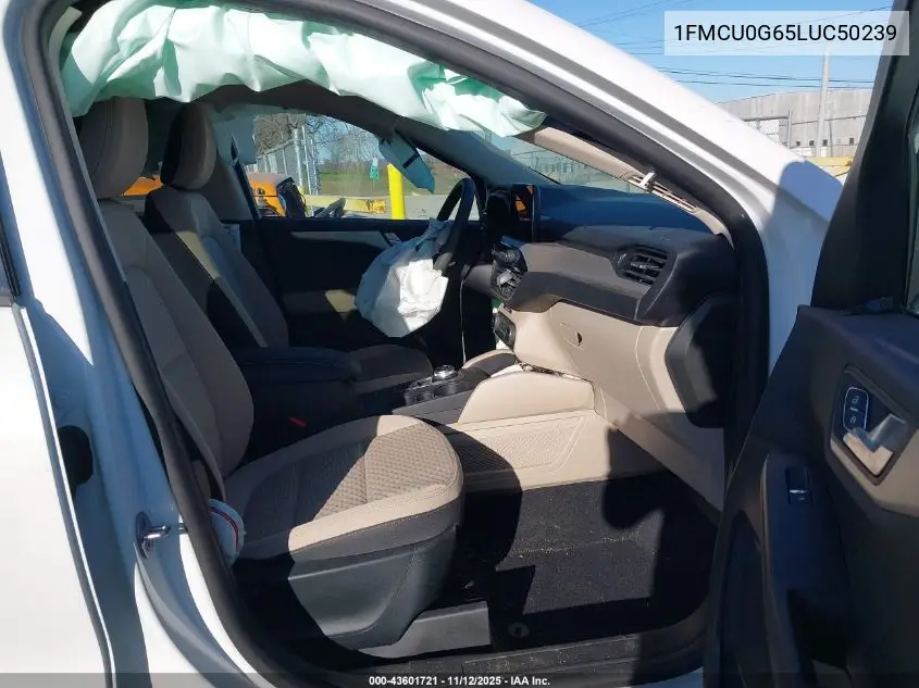 1FMCU0G65LUC50239 2020 Ford Escape Se