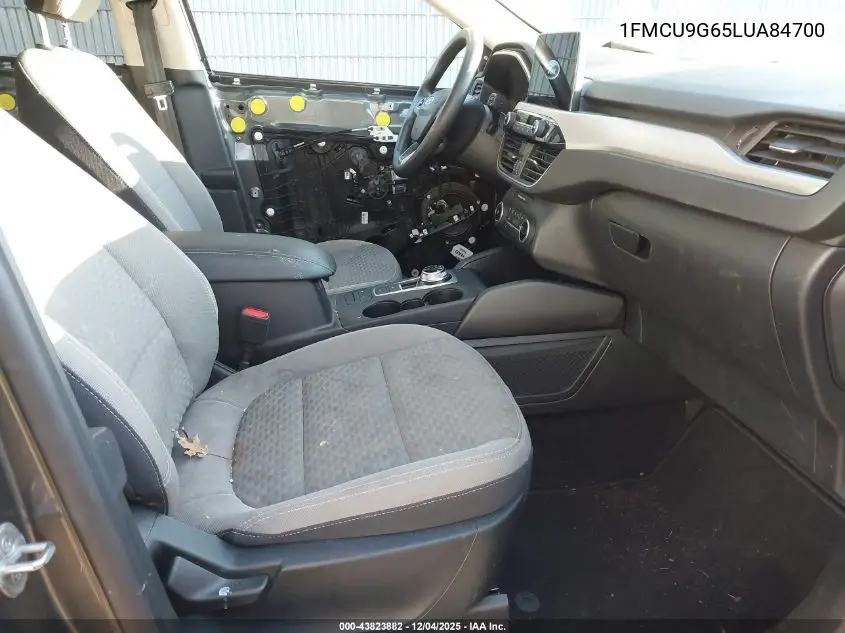1FMCU9G65LUA84700 2020 Ford Escape Se