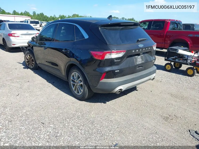 2020 Ford Escape Se VIN: 1FMCU0G6XLUC05197 Lot: 45289321