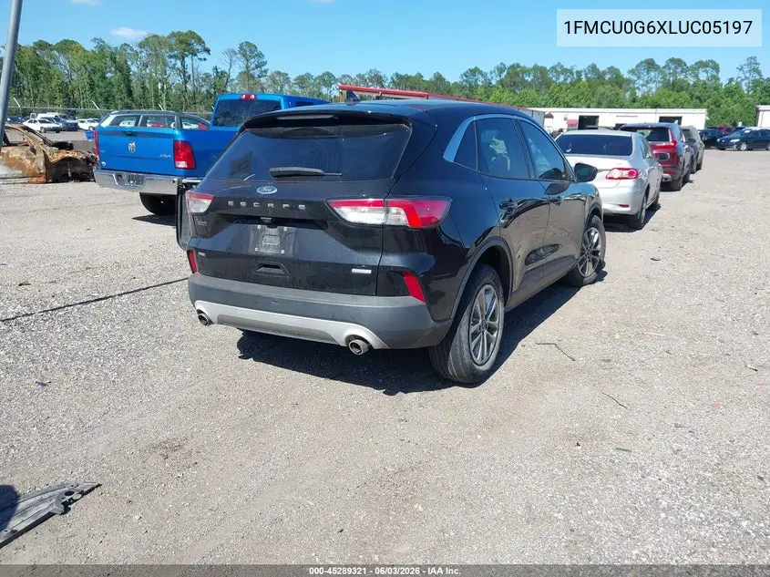 2020 Ford Escape Se VIN: 1FMCU0G6XLUC05197 Lot: 45289321