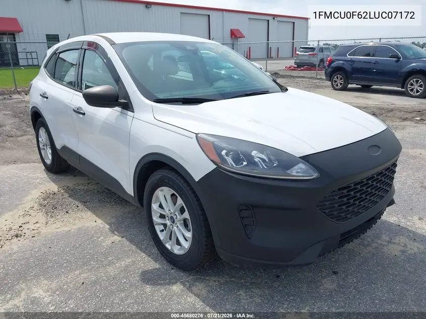 2020 Ford Escape S VIN: 1FMCU0F62LUC07172 Lot: 45680276