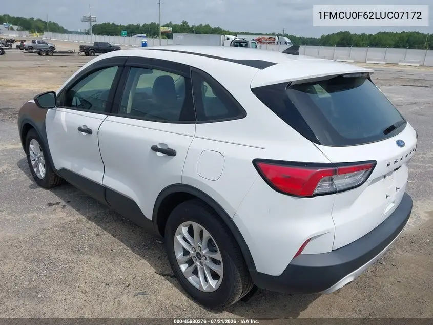 2020 Ford Escape S VIN: 1FMCU0F62LUC07172 Lot: 45680276
