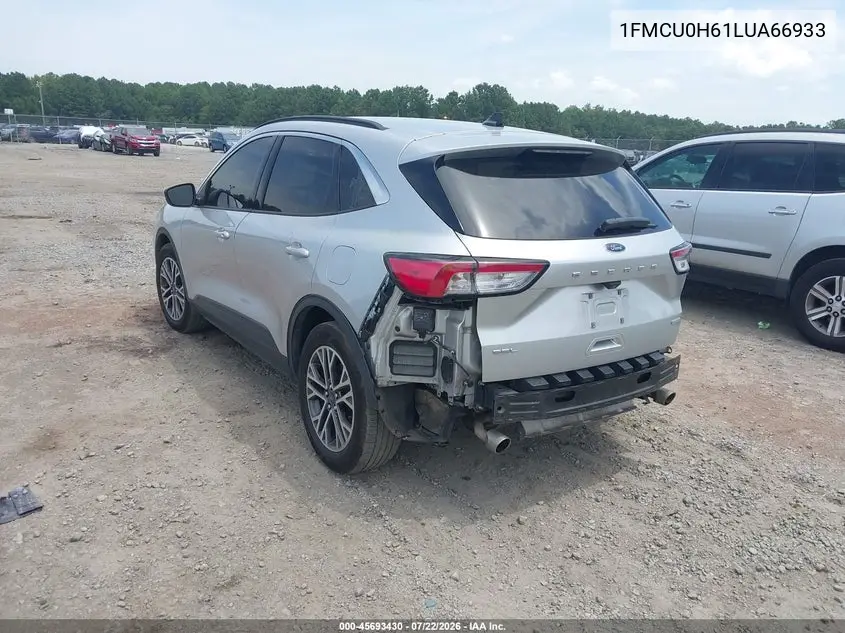 2020 Ford Escape Sel VIN: 1FMCU0H61LUA66933 Lot: 45693430