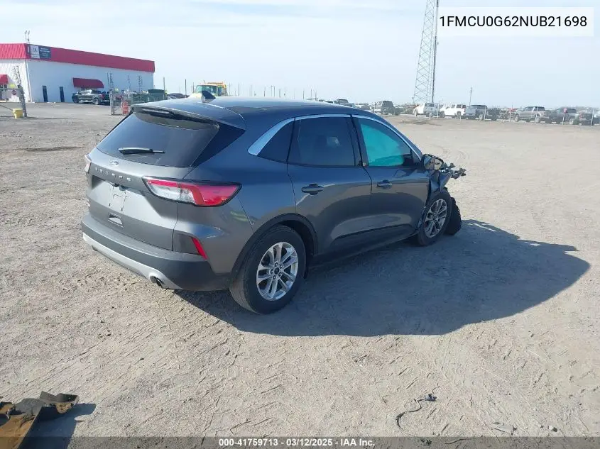 1FMCU0G62NUB21698 2022 Ford Escape Se