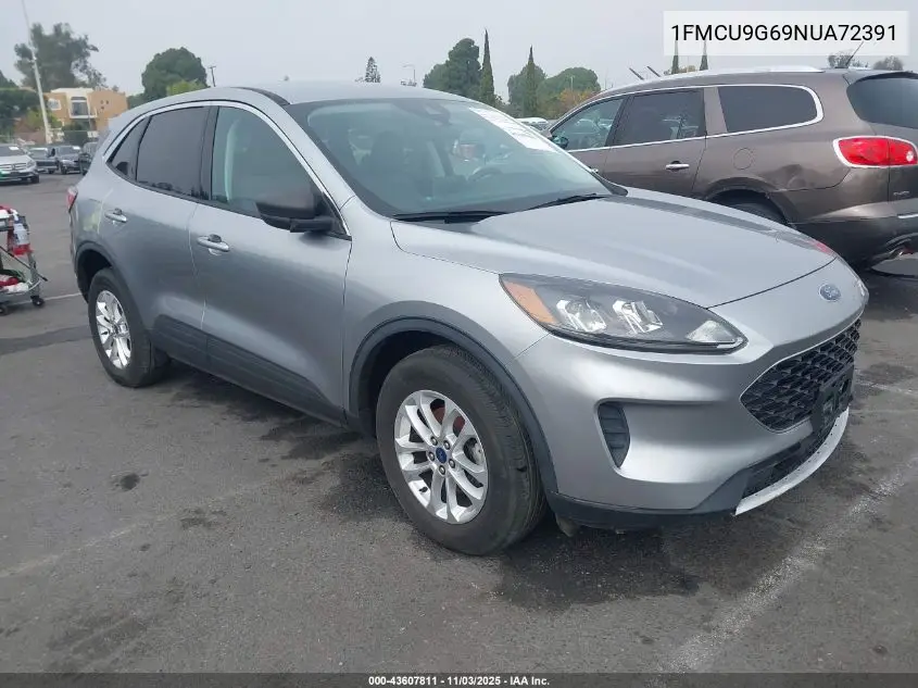 1FMCU9G69NUA72391 2022 Ford Escape Se