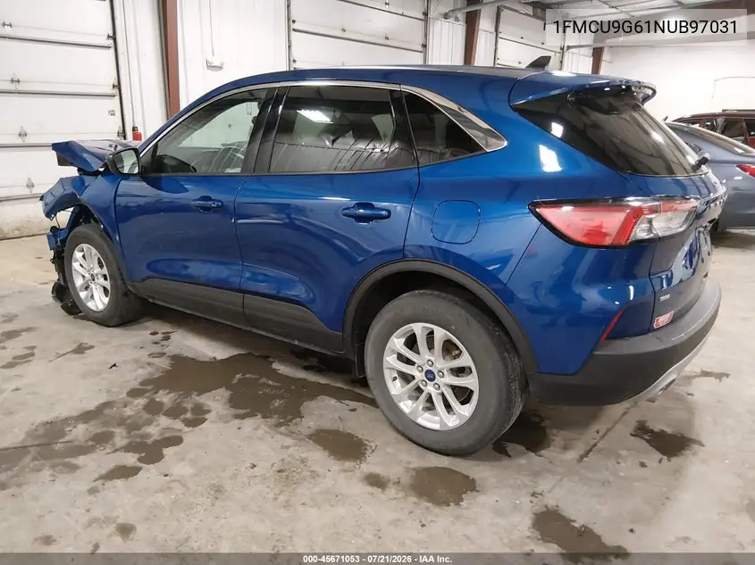 2022 Ford Escape Se VIN: 1FMCU9G61NUB97031 Lot: 45671053