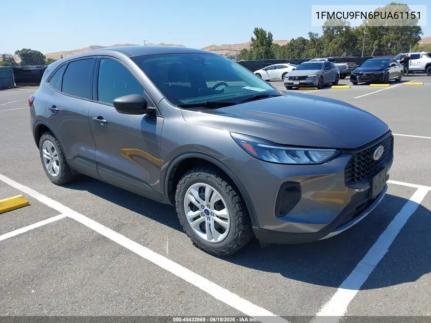 2023 Ford Escape VIN: 1FMCU9FN6PUA61151 Lot: 45432869