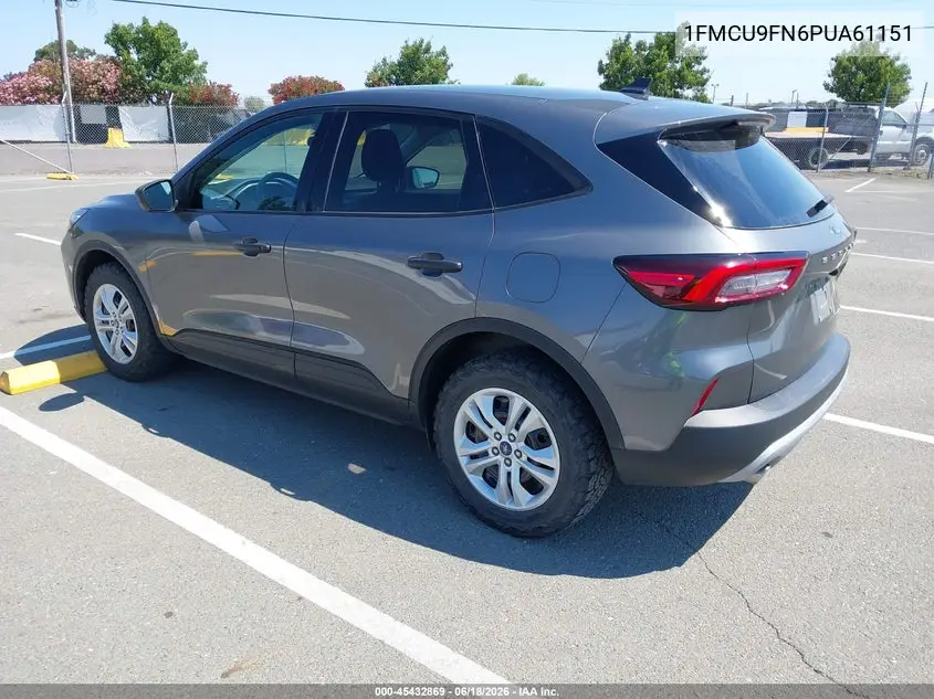 2023 Ford Escape VIN: 1FMCU9FN6PUA61151 Lot: 45432869