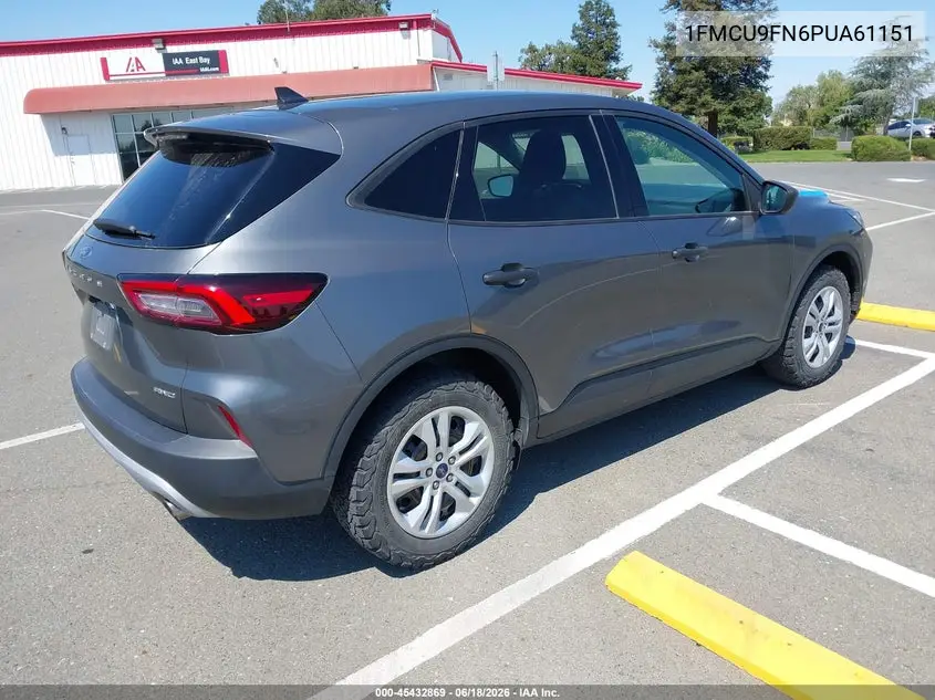2023 Ford Escape VIN: 1FMCU9FN6PUA61151 Lot: 45432869