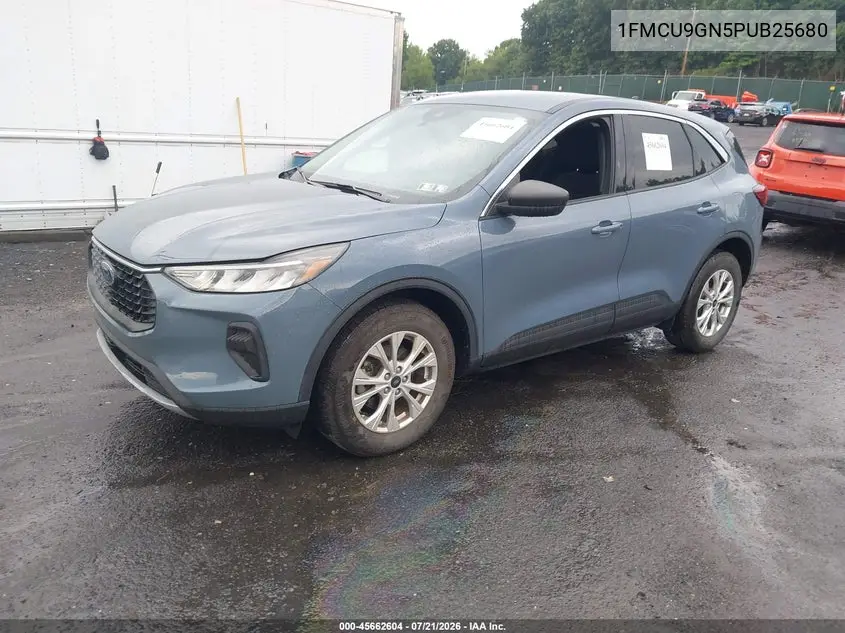 2023 Ford Escape Active VIN: 1FMCU9GN5PUB25680 Lot: 45662604