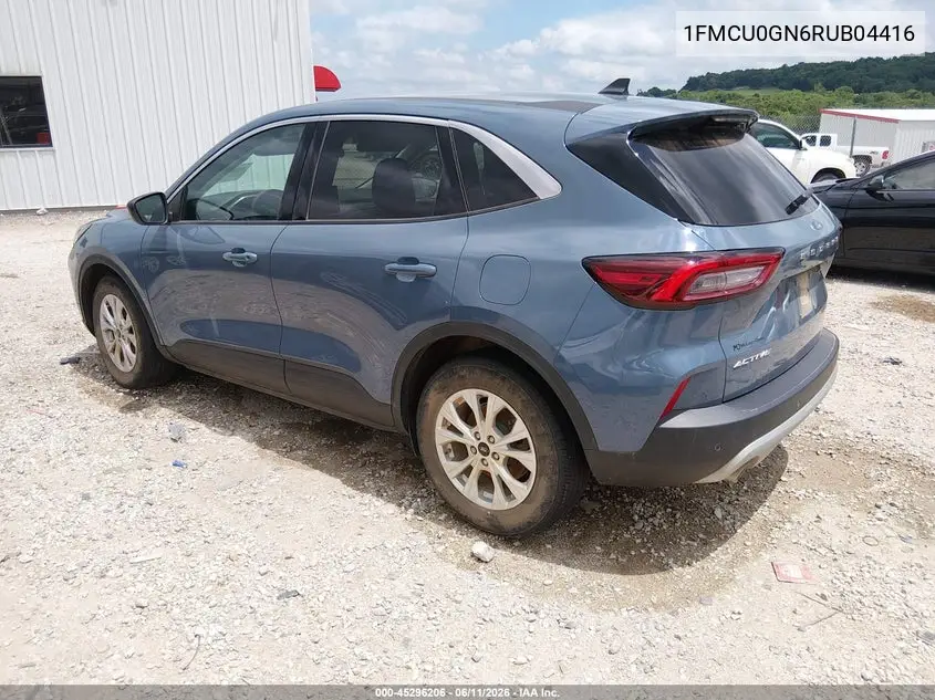 2024 Ford Escape Active VIN: 1FMCU0GN6RUB04416 Lot: 45296206