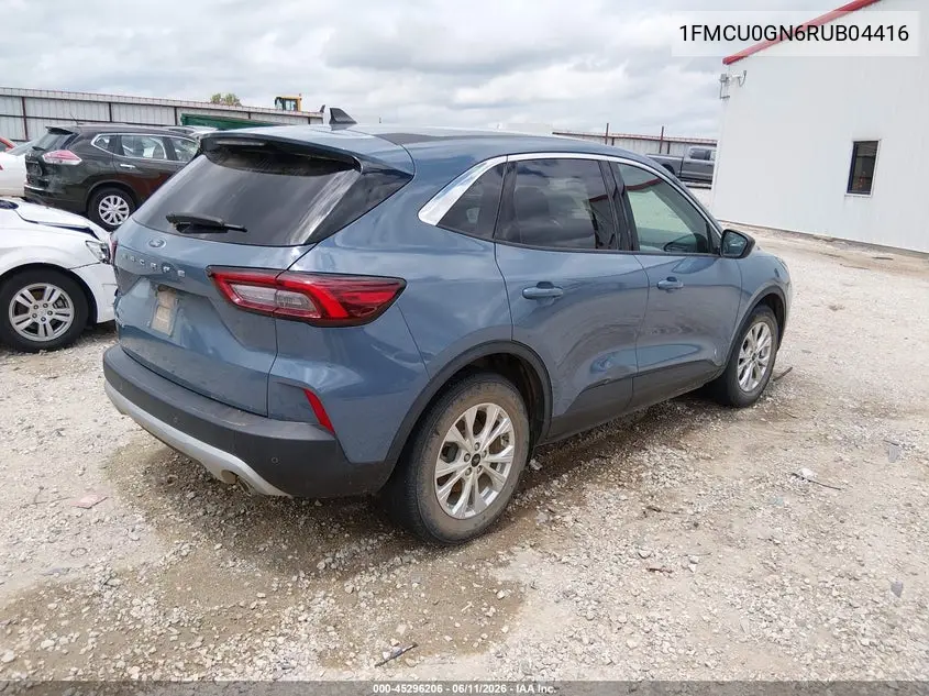 2024 Ford Escape Active VIN: 1FMCU0GN6RUB04416 Lot: 45296206