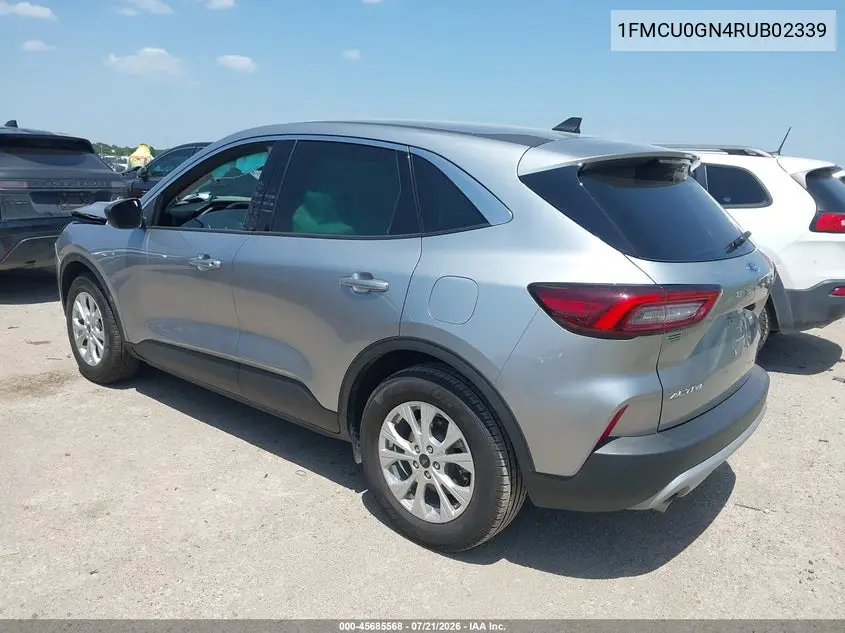 2024 Ford Escape Active VIN: 1FMCU0GN4RUB02339 Lot: 45685568