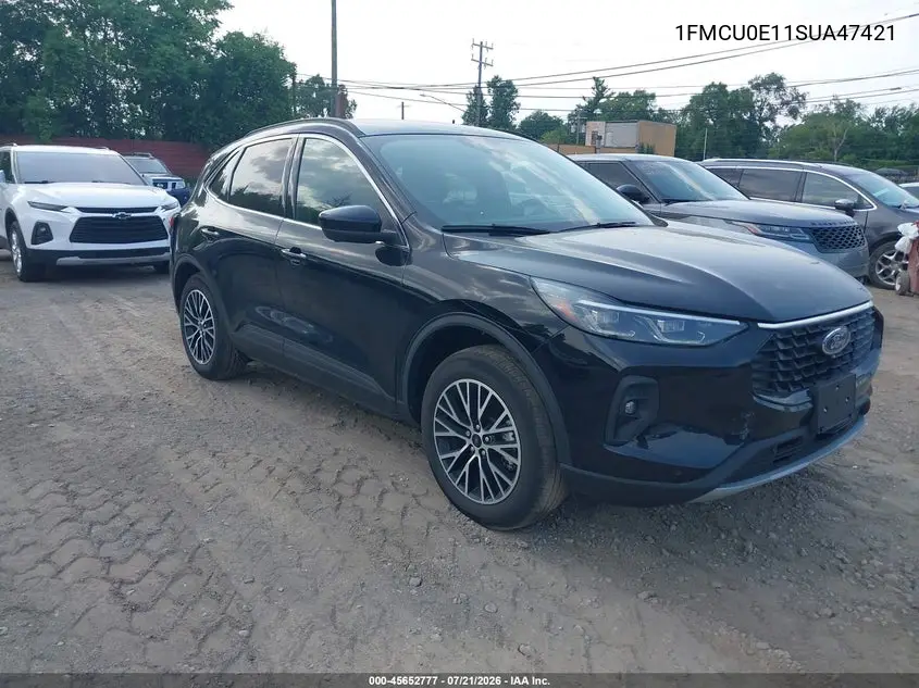 2025 Ford Escape Phev VIN: 1FMCU0E11SUA47421 Lot: 45652777