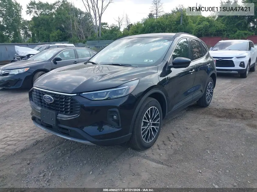 2025 Ford Escape Phev VIN: 1FMCU0E11SUA47421 Lot: 45652777