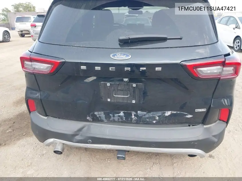 2025 Ford Escape Phev VIN: 1FMCU0E11SUA47421 Lot: 45652777