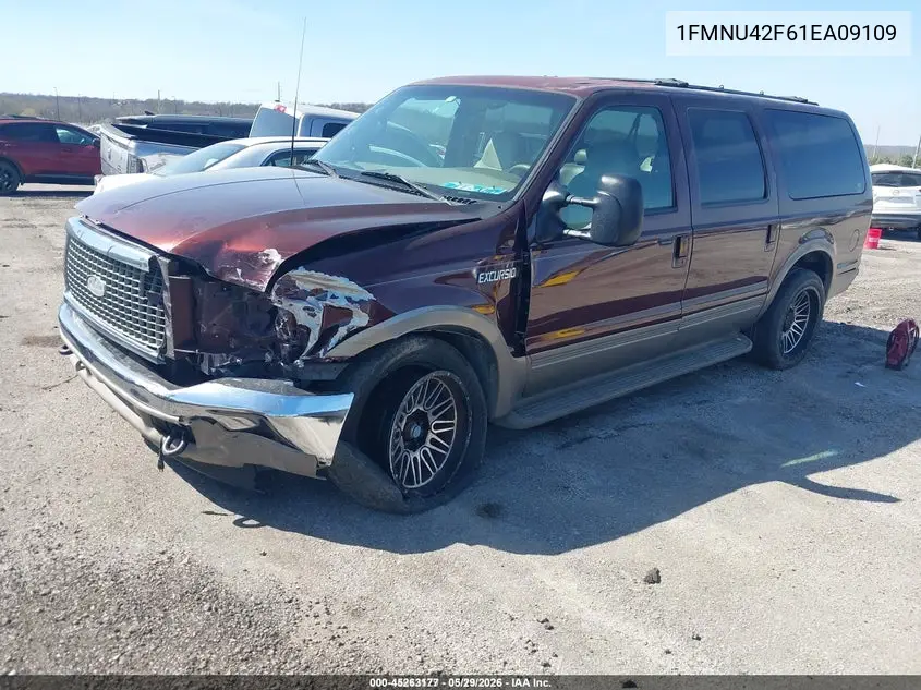 2001 Ford Excursion Limited VIN: 1FMNU42F61EA09109 Lot: 45263177