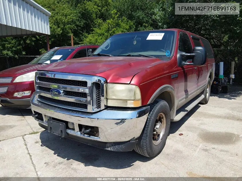 2001 Ford Excursion Limited VIN: 1FMNU42F71EB99163 Lot: 45271154