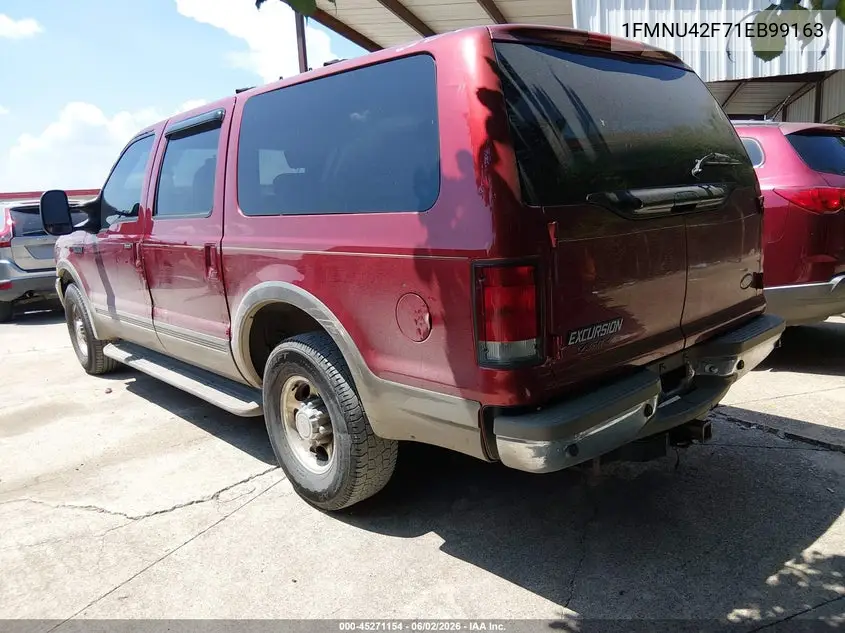 2001 Ford Excursion Limited VIN: 1FMNU42F71EB99163 Lot: 45271154