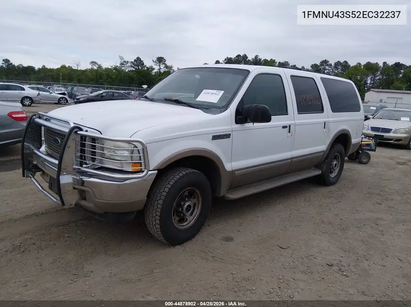 2002 Ford Excursion Limited VIN: 1FMNU43S52EC32237 Lot: 44878902