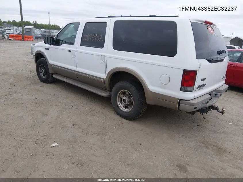 2002 Ford Excursion Limited VIN: 1FMNU43S52EC32237 Lot: 44878902