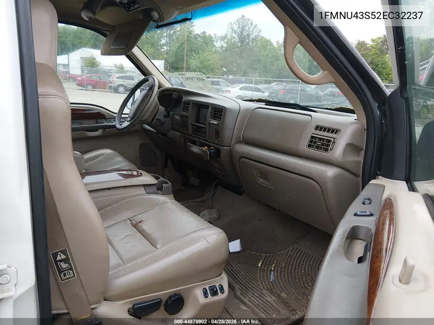 2002 Ford Excursion Limited VIN: 1FMNU43S52EC32237 Lot: 44878902
