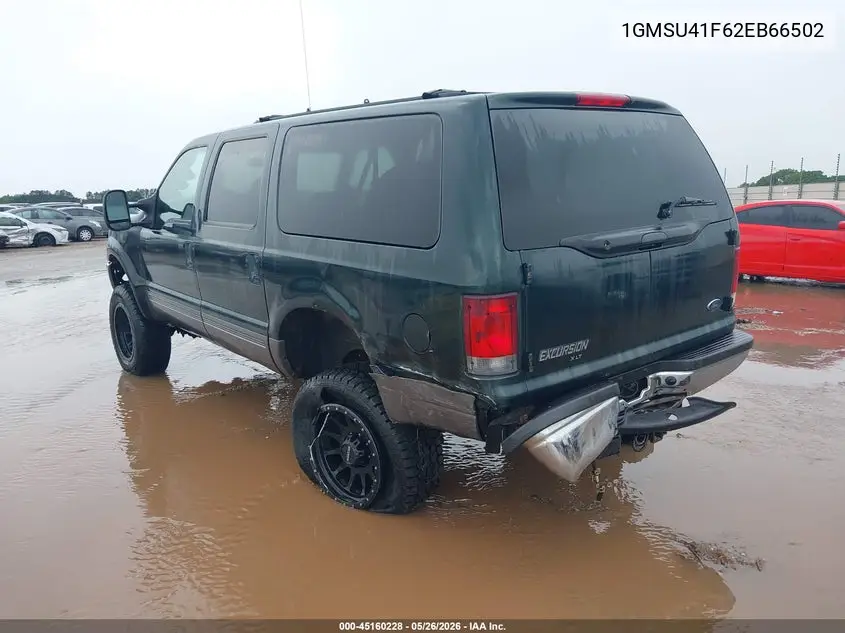 2002 Ford Excursion Xlt VIN: 1FMSU41F62EB66502 Lot: 45160228