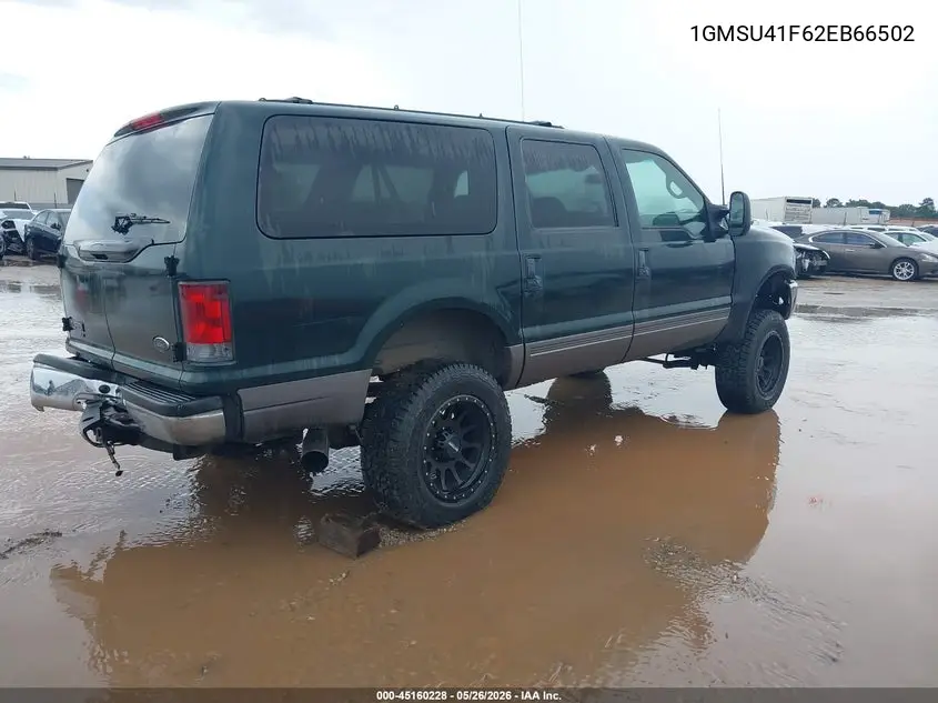 2002 Ford Excursion Xlt VIN: 1FMSU41F62EB66502 Lot: 45160228