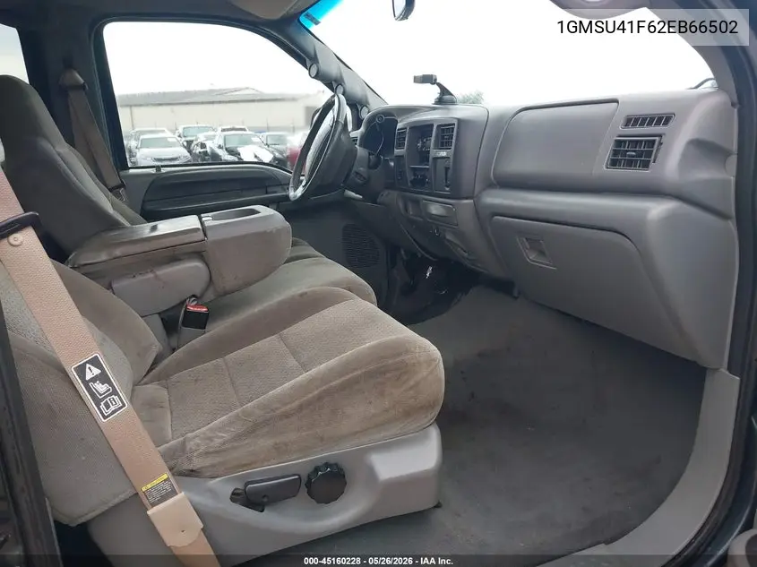 2002 Ford Excursion Xlt VIN: 1FMSU41F62EB66502 Lot: 45160228