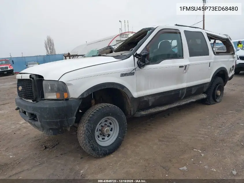 2003 Ford Excursion Eddie Bauer VIN: 1FMSU45P73ED68480 Lot: 43949723