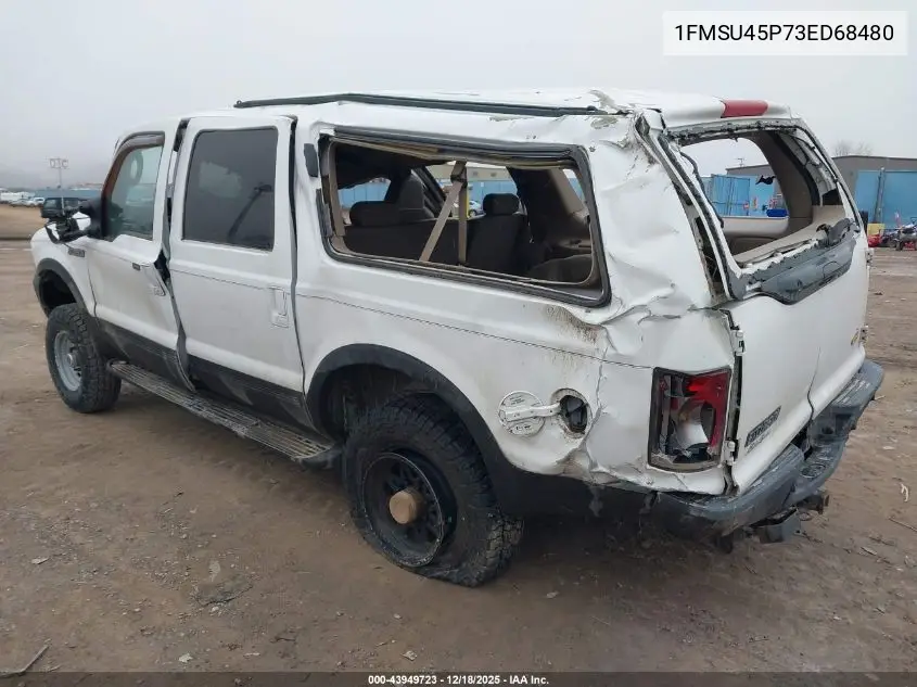 2003 Ford Excursion Eddie Bauer VIN: 1FMSU45P73ED68480 Lot: 43949723
