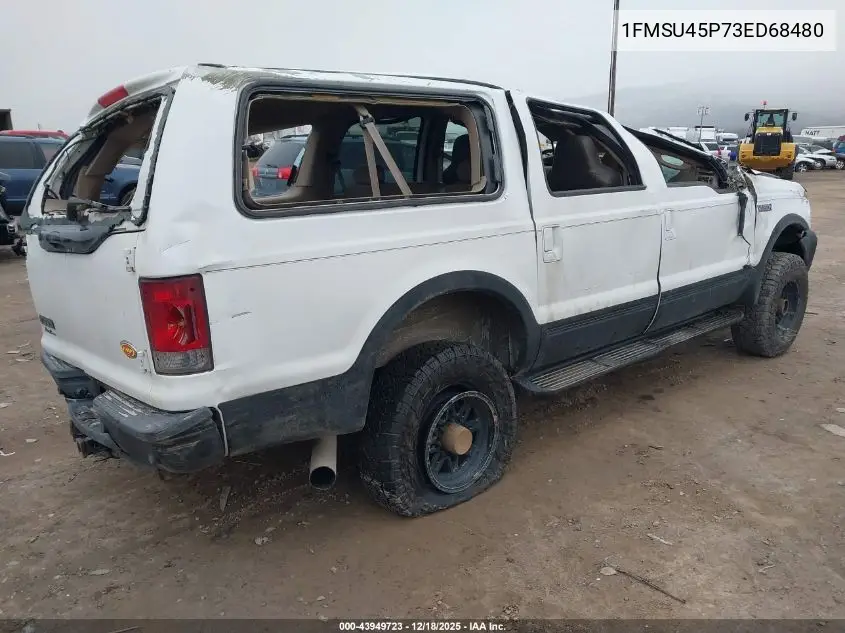 2003 Ford Excursion Eddie Bauer VIN: 1FMSU45P73ED68480 Lot: 43949723