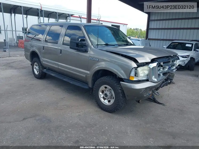 2003 Ford Excursion Limited VIN: 1FMSU43P23ED32120 Lot: 45433944