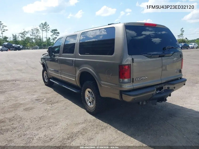 2003 Ford Excursion Limited VIN: 1FMSU43P23ED32120 Lot: 45433944