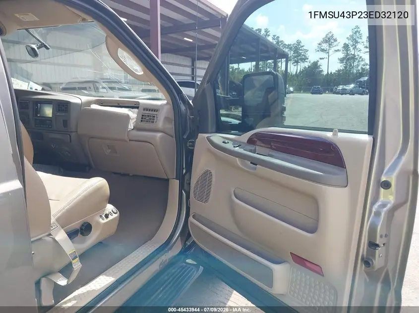 2003 Ford Excursion Limited VIN: 1FMSU43P23ED32120 Lot: 45433944