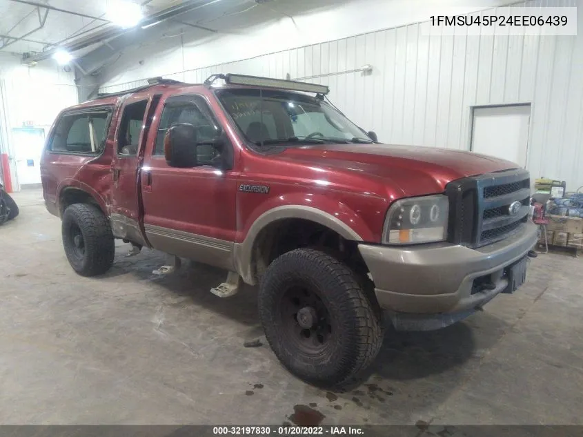 2004 Ford Excursion Eddie Bauer VIN: 1FMSU45P24EE06439 Lot: 32197830