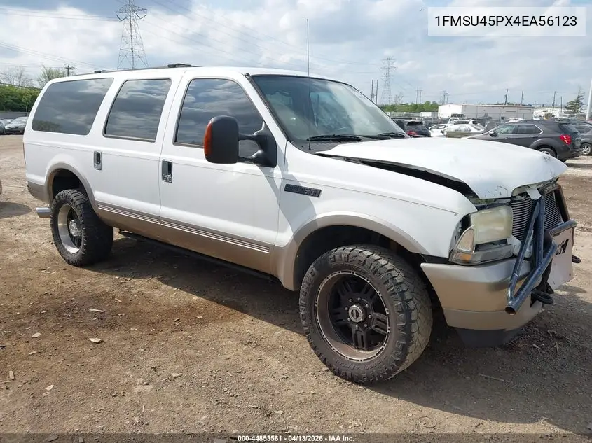 2004 Ford Excursion Eddie Bauer VIN: 1FMSU45PX4EA56123 Lot: 44853561