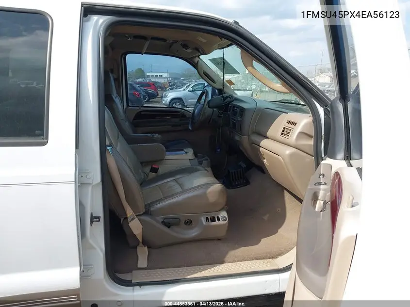 2004 Ford Excursion Eddie Bauer VIN: 1FMSU45PX4EA56123 Lot: 44853561