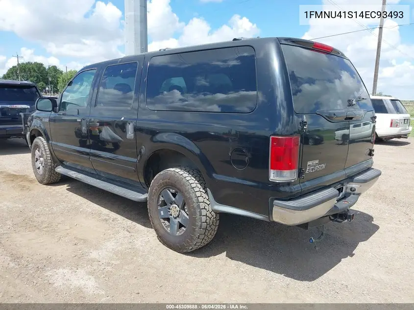 2004 Ford Excursion Xls/Xlt VIN: 1FMNU41S14EC93493 Lot: 45309888