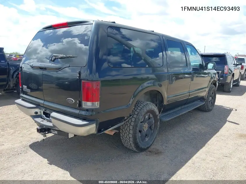 2004 Ford Excursion Xls/Xlt VIN: 1FMNU41S14EC93493 Lot: 45309888