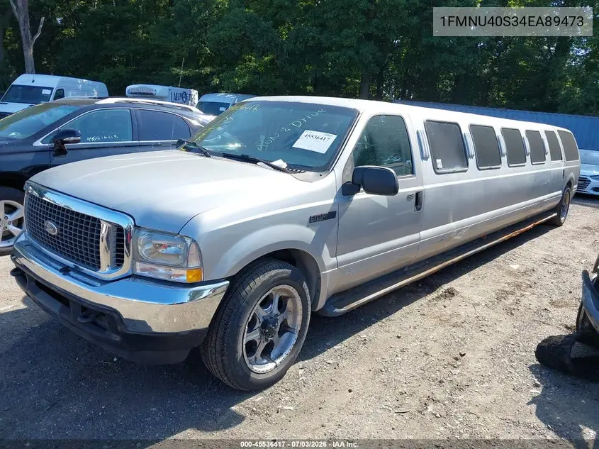 2004 Ford Excursion Xls/Xlt VIN: 1FMNU40S34EA89473 Lot: 45536417