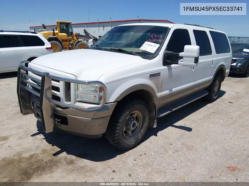 2005 Ford Excursion Eddie Bauer VIN: 1FMSU45PX5EC33741 Lot: 45288223
