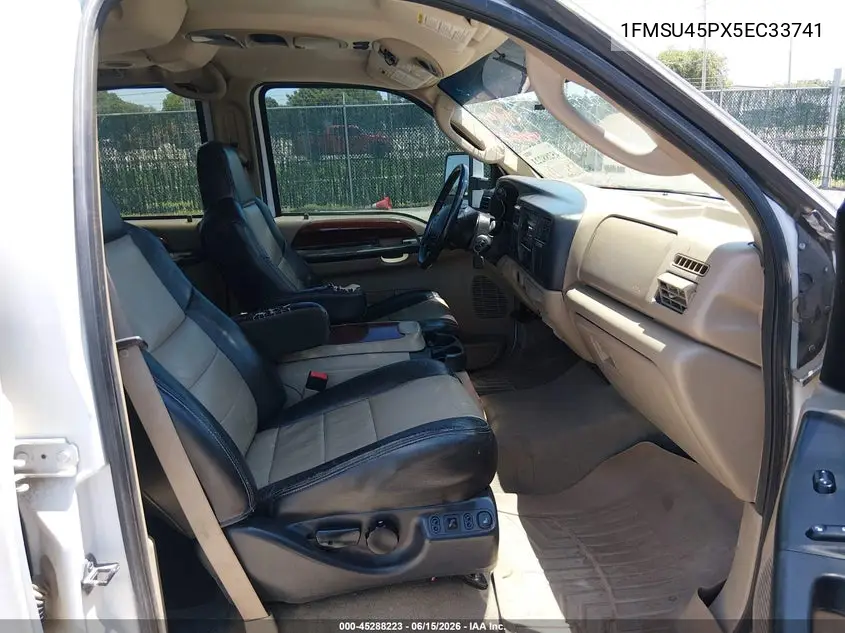 2005 Ford Excursion Eddie Bauer VIN: 1FMSU45PX5EC33741 Lot: 45288223