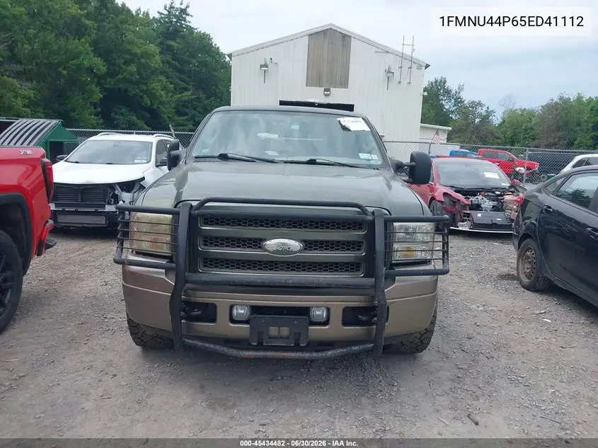2005 Ford Excursion Eddie Bauer VIN: 1FMNU44P65ED41112 Lot: 45434482