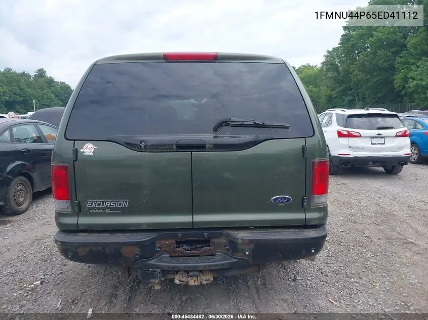 2005 Ford Excursion Eddie Bauer VIN: 1FMNU44P65ED41112 Lot: 45434482