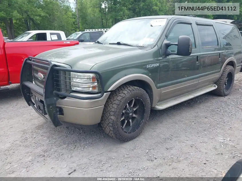 2005 Ford Excursion Eddie Bauer VIN: 1FMNU44P65ED41112 Lot: 45434482